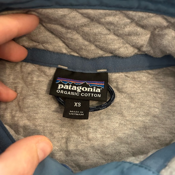 Patagonia women’s organic cotton snap t pullover sweatshirt XS - Picture 5 of 5